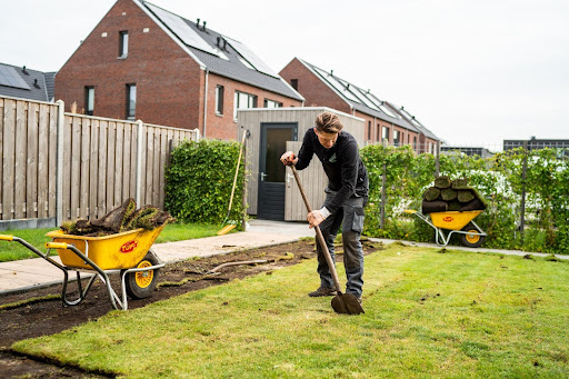 graszoden verwijderen